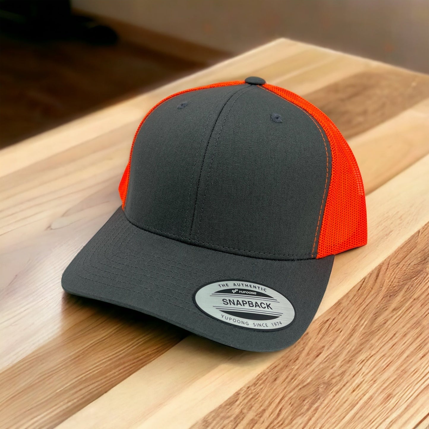 Leprechauns Made Me Do It Leather Patch Hat