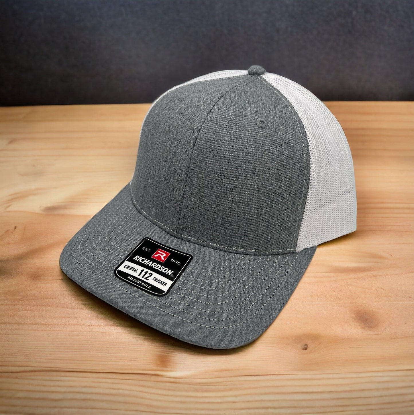 Lucky Shamrocks Leather Patch Hat