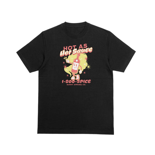 Hot As Hot Sauce Graphic T-Shirt