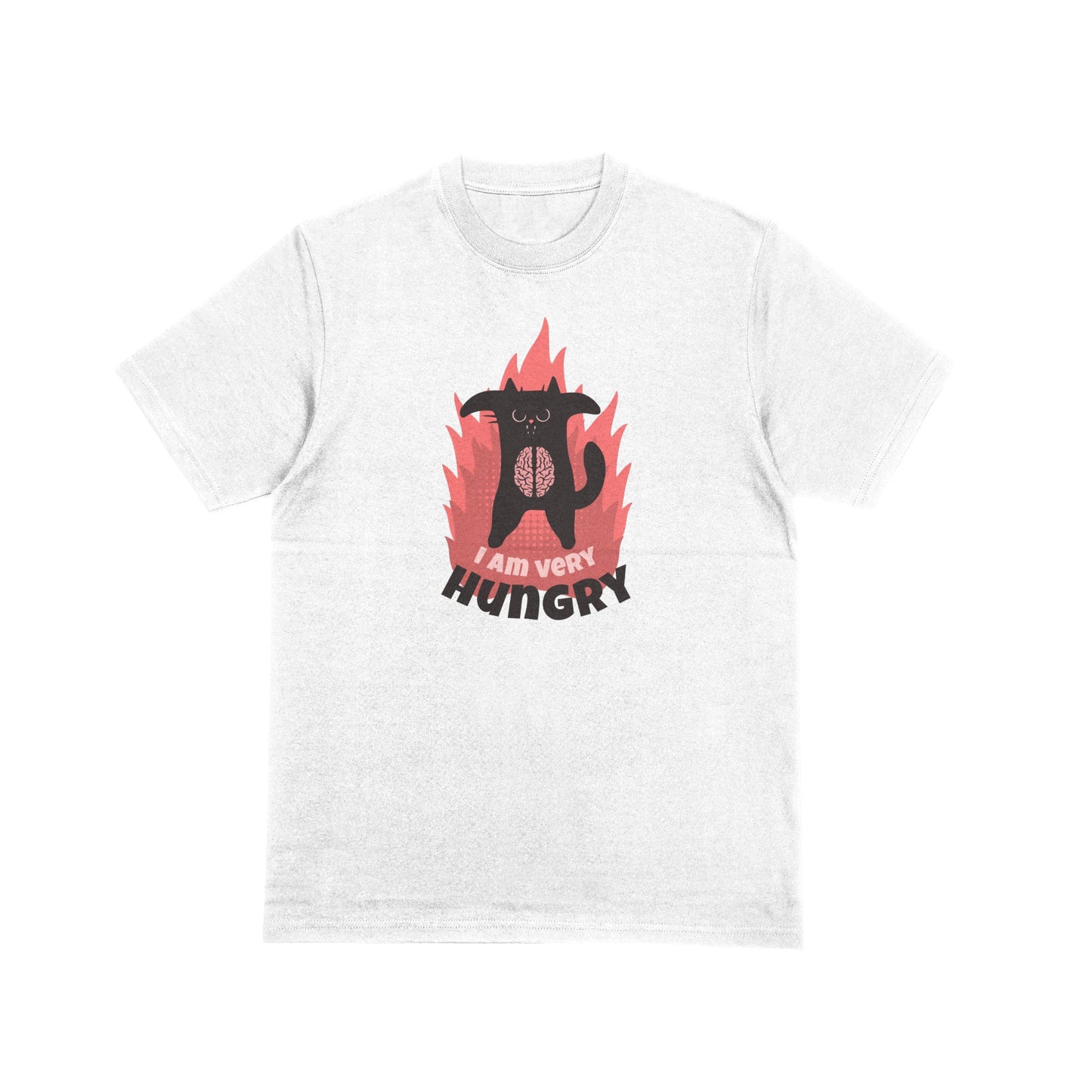 Hungry Cat Graphic T-Shirt