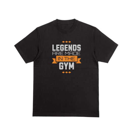 Legends are Made in The Gym Graphic T-Shirt