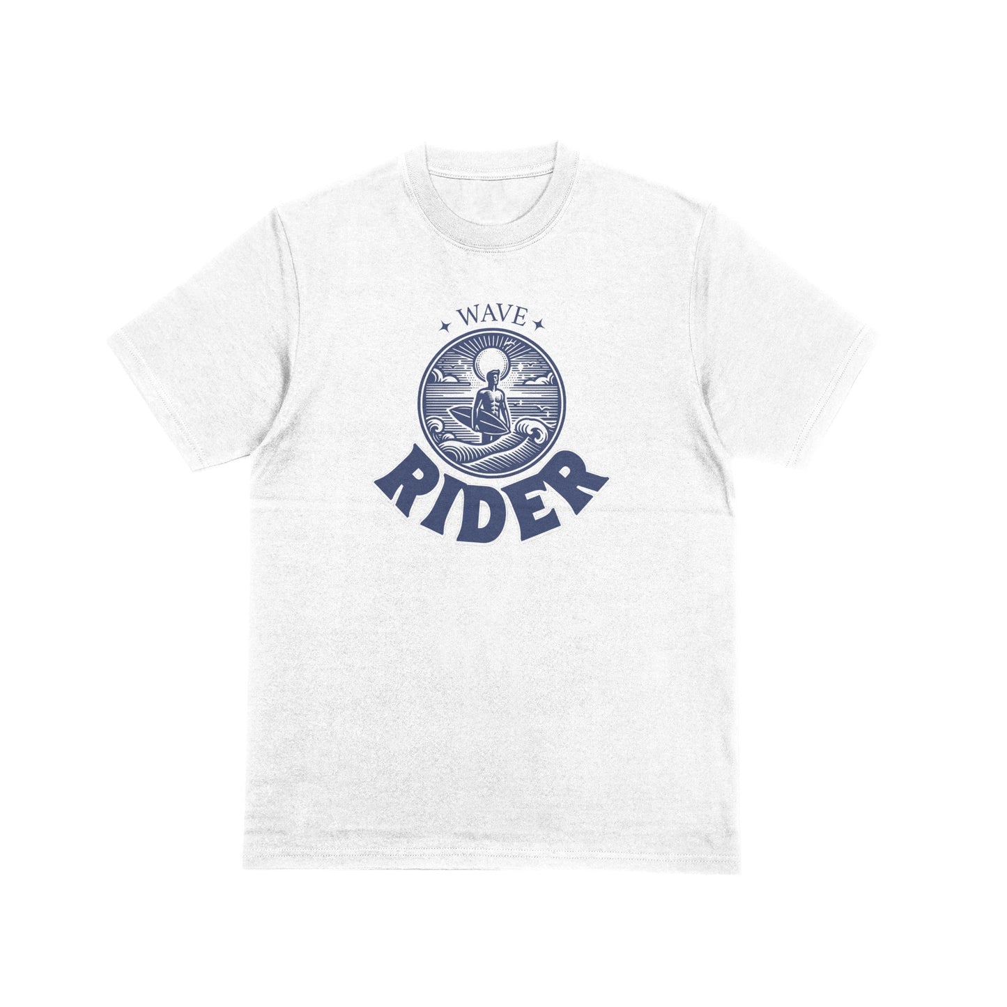 Surfing Vintage Wave Rider Graphic T-Shirt
