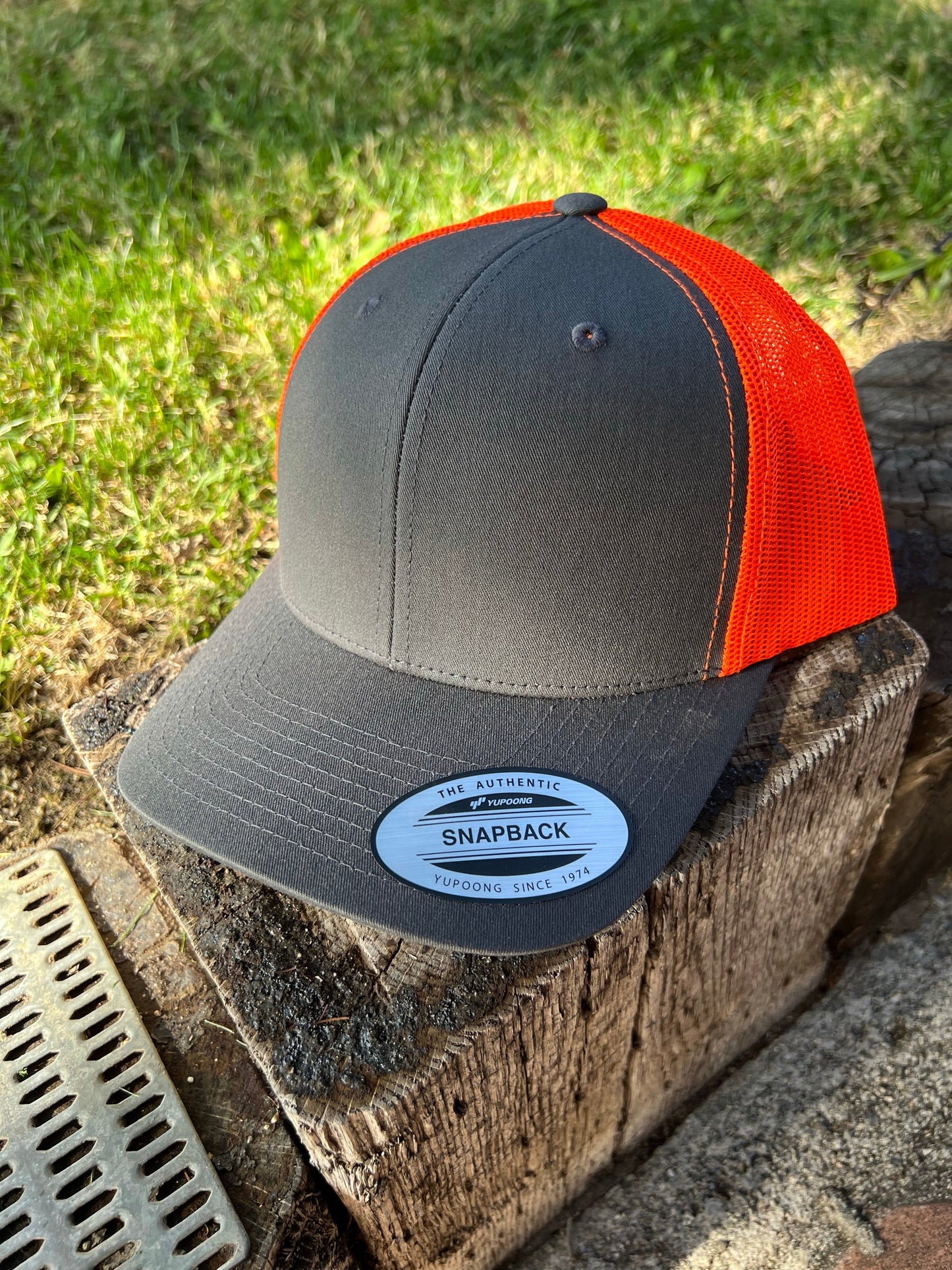 Trophy Wife Leather Patch Hat