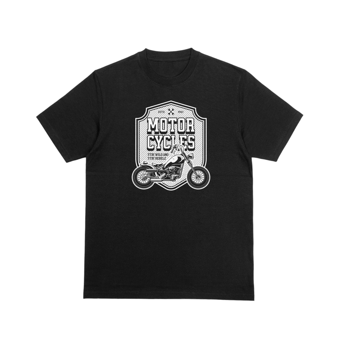 Motorcycle Club Graphic T-Shirt