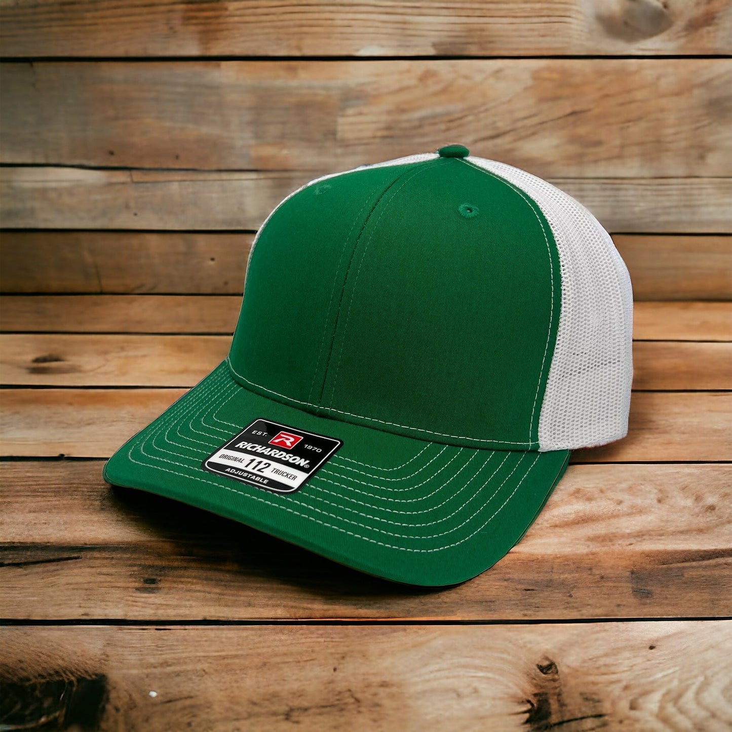 Leprechauns Made Me Do It Leather Patch Hat