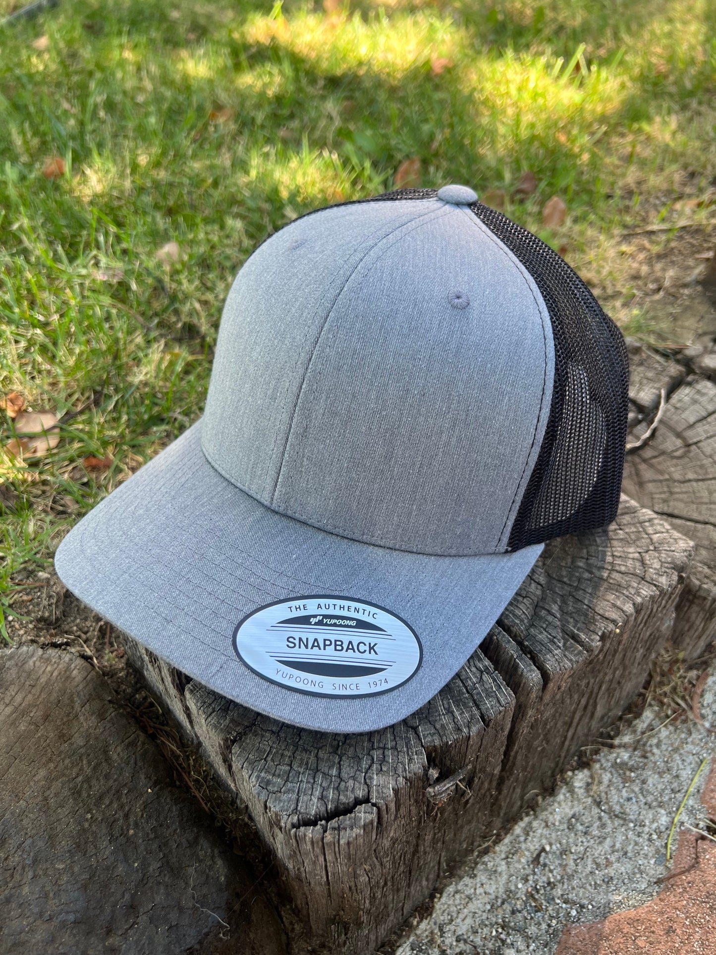 Sports Mom Leather Patch Hat