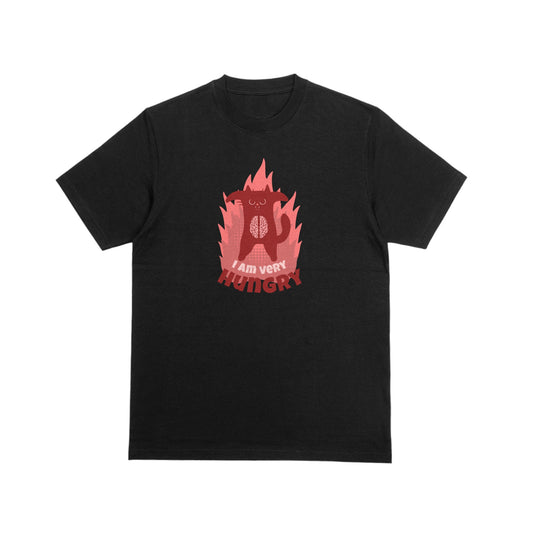 Hungry Cat Graphic T-Shirt