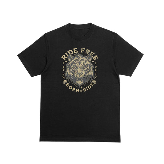Ride Free Born to Ride Graphic T-Shirt