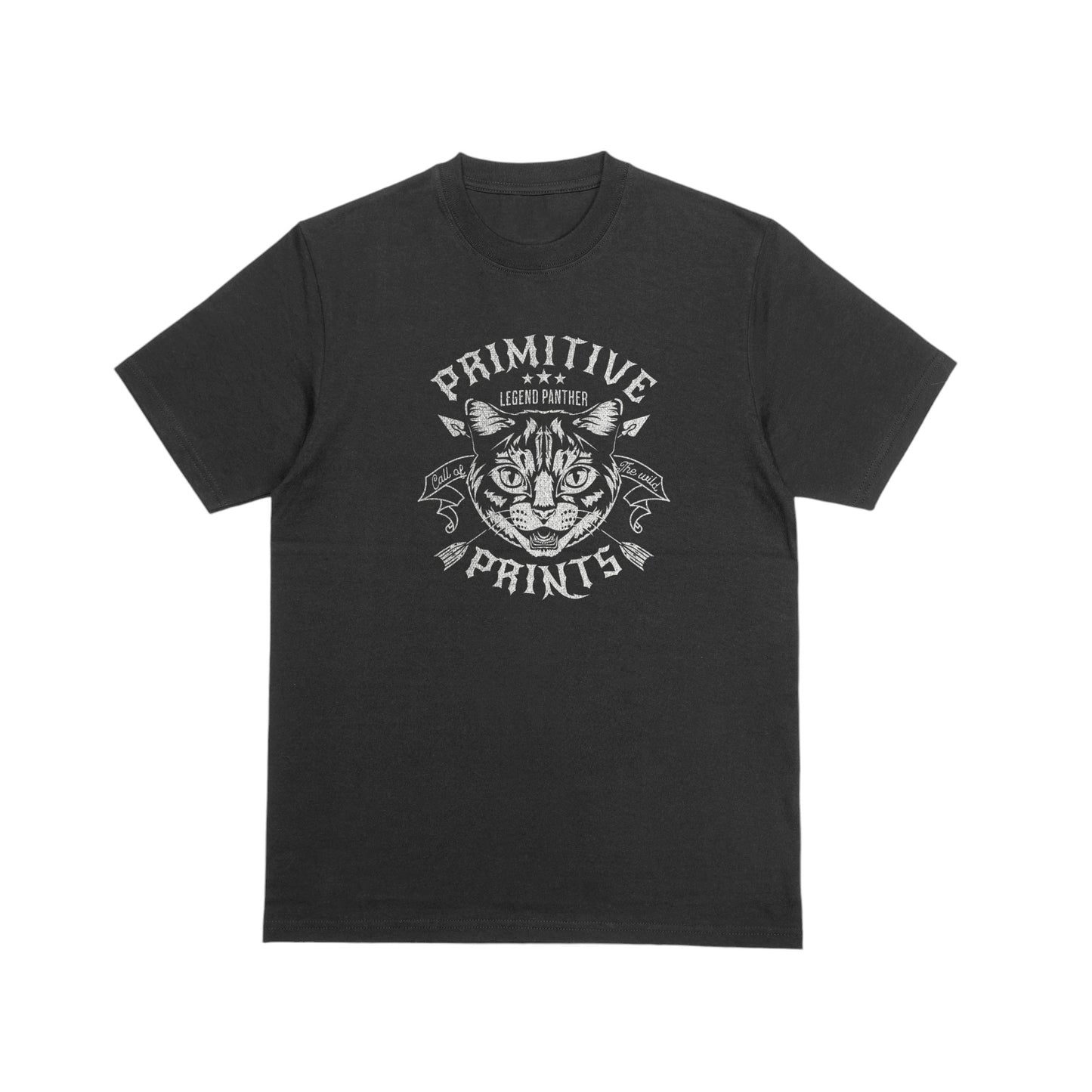 Primitive Prints Cat Graphic T-Shirt